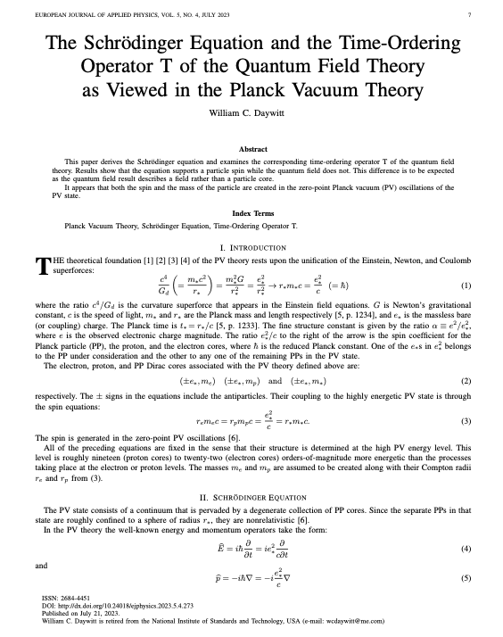 The Schrödinger Equation and the TimeOrdering Operator T of the